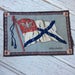 Poland,Polish flag,vintage cigar felt,collectible felt,Polish banner.cigar flannel,memorabilia,large cigar flannel,cigar,Polish pride