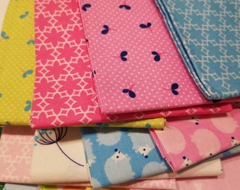 12 Riley Blake fat quarters