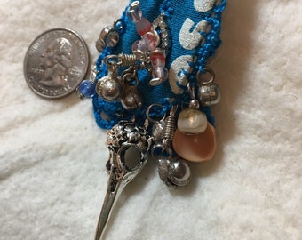 Witchpunk Hummingbird Glamour Brooch