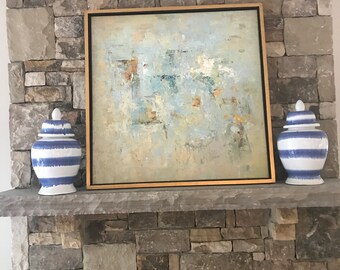 Blue and white Ginger Jar set