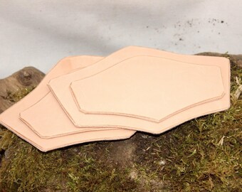 Leather Wristbands forearm, model 5
