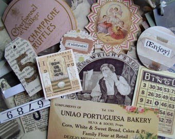 Scrap Images Pack, 200+ Pieces for Art/Scrapbooking/Journaling