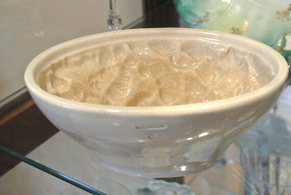 Antique Ironstone Pudding Jello Mold