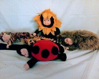 Vintage Lot Of 4 Anne Geddes 10'