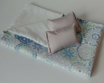 Doll Furniture Bedding for Barbie / Blythe / Bratz - Bedding Only - Kaleidoscope
