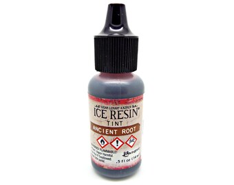 Ice Resin Tint, Brown Resin Dye, Ancient Root Tint, Brown Resin Coloring, Resin Jewelry, Ranger Ice Resin, Susan Lenart Kazmer, UK Shop