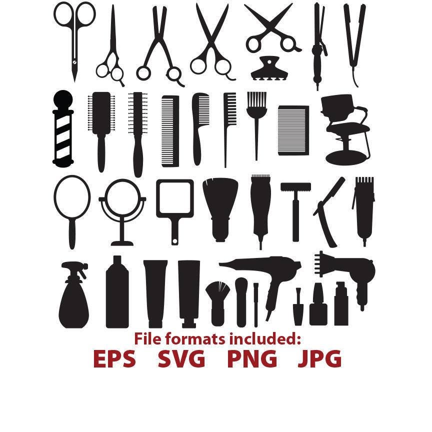 Download Hair Salon Barber Clipart Hair Hair Stylist Salon