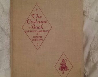 book costume book joseph leeming