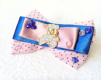 I love my teddy bear (brooch)