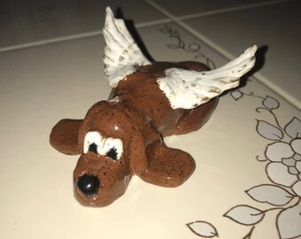 Dog Angel, Angel Dog statue, Angel, Dog Angel statue, Dog in Heaven, Heavenly Dog, Pet Angel, Pet Memorial, Dog Memorial