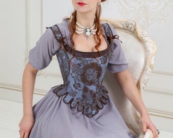 A Cloudy Sky Rococo Corset