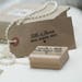 Wedding Stamp with Names And Date Custom Rubber Stamp, Save the Date