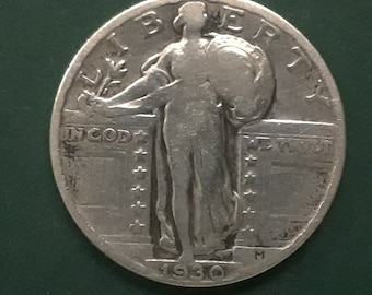 1930 Standing Liberty Silver Quarter