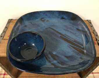 Chip-n-Dip Serving Plate