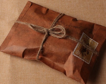 50 Pcs 4" x 6" Vintage Paper Envelopes