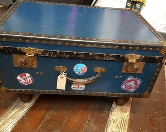 A Vintage Trunk Coffee Table