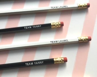 Yanny or Laurel Pencil Set
