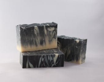 Lavender & Activated Charcoal Goat Milk Soap