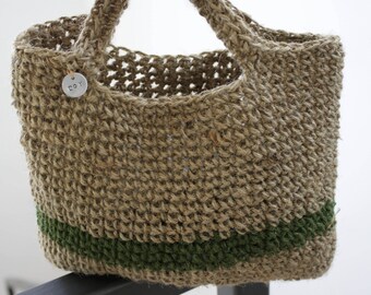 Handmade Natural Jute Tote