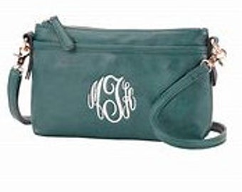 Monogrammed Crossbody Purse, Monogrammed Purse, Monogrammed Crossbody, Personalized Crossbody Purse