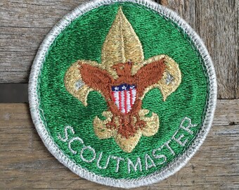 Scoutmaster Boy Scout Uniform Patch