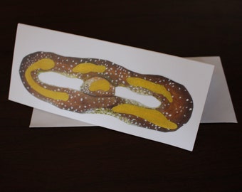 Philadelphia Soft Pretzel Card