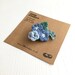 Blue Flowers Brooch Bouquet Corsage Buttonhole Spring Wedding Floral Brooch Pin Forget-me-Not / Small Gift for Women
