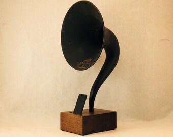 Acoustic Speaker, iPhone Speaker, Magnavox Speaker, Wireless Speaker, iPhone Amplifier, iPhone Amp, iPhone Stand, iPhone Dock, Speaker