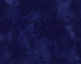 Moda Marbles flannel in an Indigo blue.