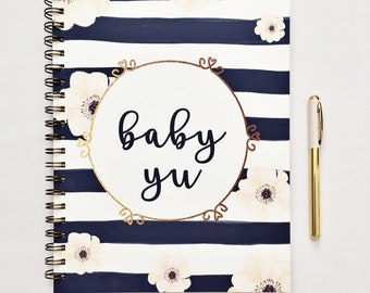 Pregnancy journal, pregnancy diary, pregnancy planner, pregnancy album, pregnancy tracker, mom to be gift, maternity diary