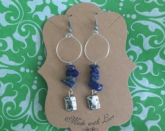 Blue Lapis Lazuli earrings