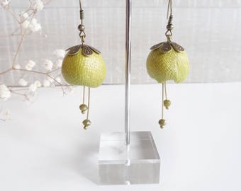 Earrings petals Flower earrings