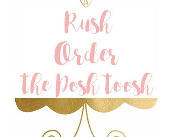 add on RUSH ORDER