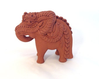 Small Terracotta Elephant, Thailand