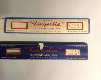 Vintage Canadian Knitting Needles