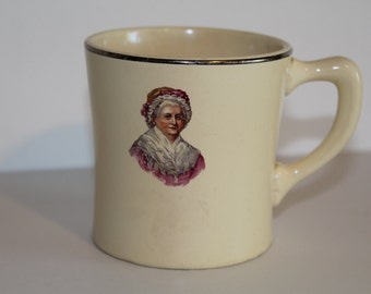 Vintage 1732-1932 Washington Bicentennial Martha Washington Mug