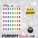 Chill Pill Vinyl Removable Planner Stickers