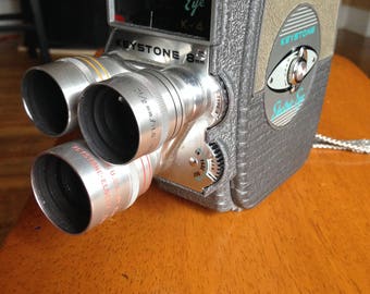 Keystone K-4 Electric eye - Vintage 8mm motion picture camera