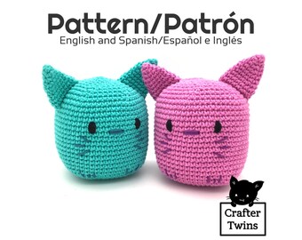 Quadcat - Amigurumi pattern