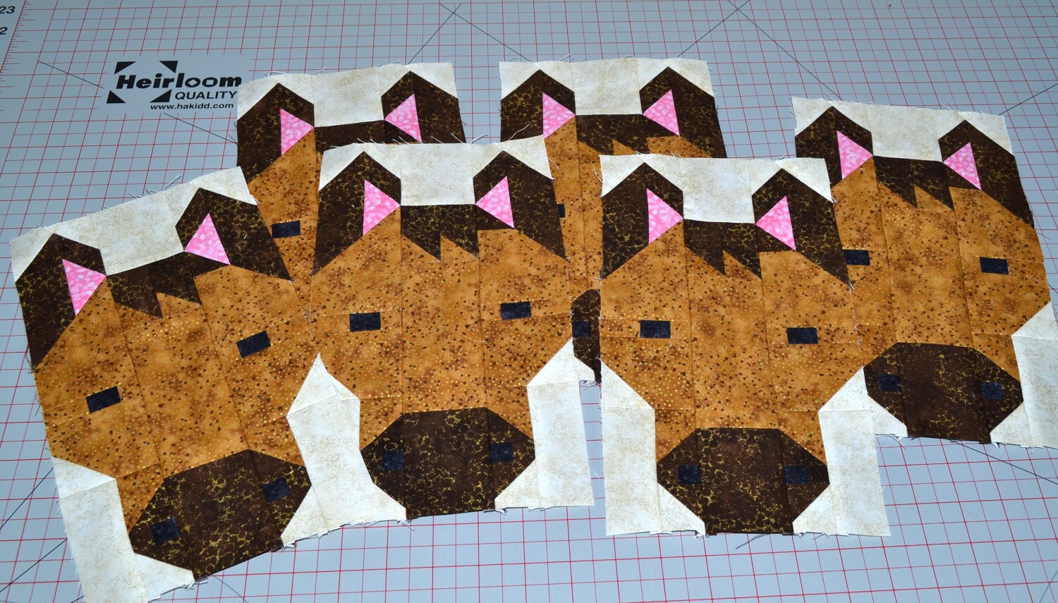 Horse Quilt BLOCK Pattern PDF Instant Download modern