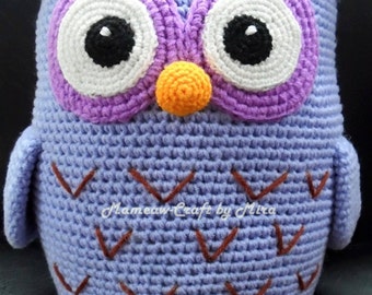 Owl - Amigurumi Crochet Pattern / PDF e-Book