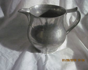 Vintage Old Sturbridge Village Pewter Pitcher