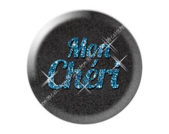 glass cabochon 25mm Valentine Sweetheart love
