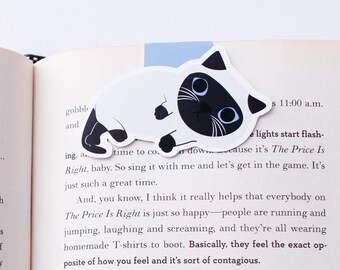 Siamese Magnetic Bookmark (Jumbo)