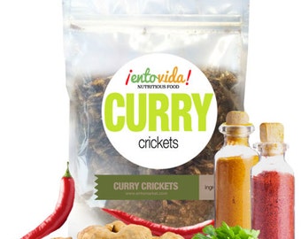 Edible Insects | Curry Crickets