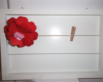 Mini Clip Board: Small Reminder Decor Piece Organizer