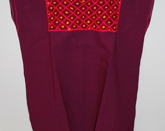 Mexican Embroidered Blouse