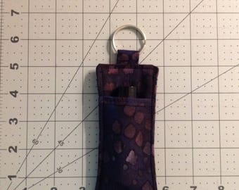 Essential oil pouch keychain