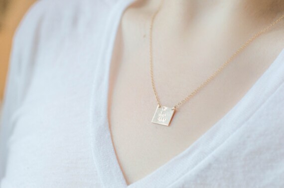 gold element au periodic table necklace 14k gold filled atomic number science gold symbol square hand stamped precious metal - Au Pendant Periodic Table gold element au periodic table necklace 14k gold filled atomic number science gold symbol square hand stamped precious metal - Au Pendant Periodic Table