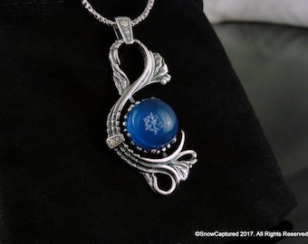 Real Preserved Snowflake™ 5mm Grade AA: Pendant Necklace